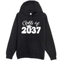 Class Of 2037 Grow With Me Premium Pullover Hoodie