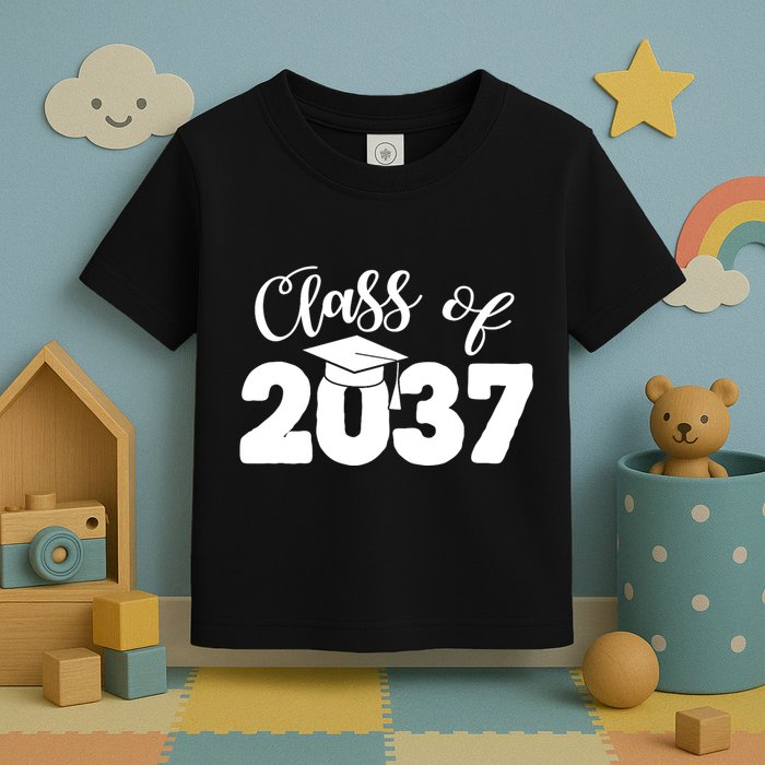 Class Of 2037 Grow With Me Toddler T-Shirt