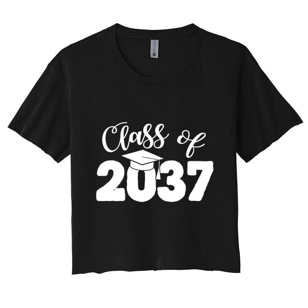 Class Of 2037 Grow With Me Crop Top