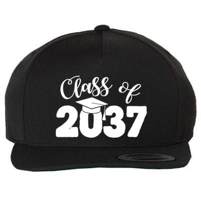 Class Of 2037 Grow With Me Wool Snapback Cap