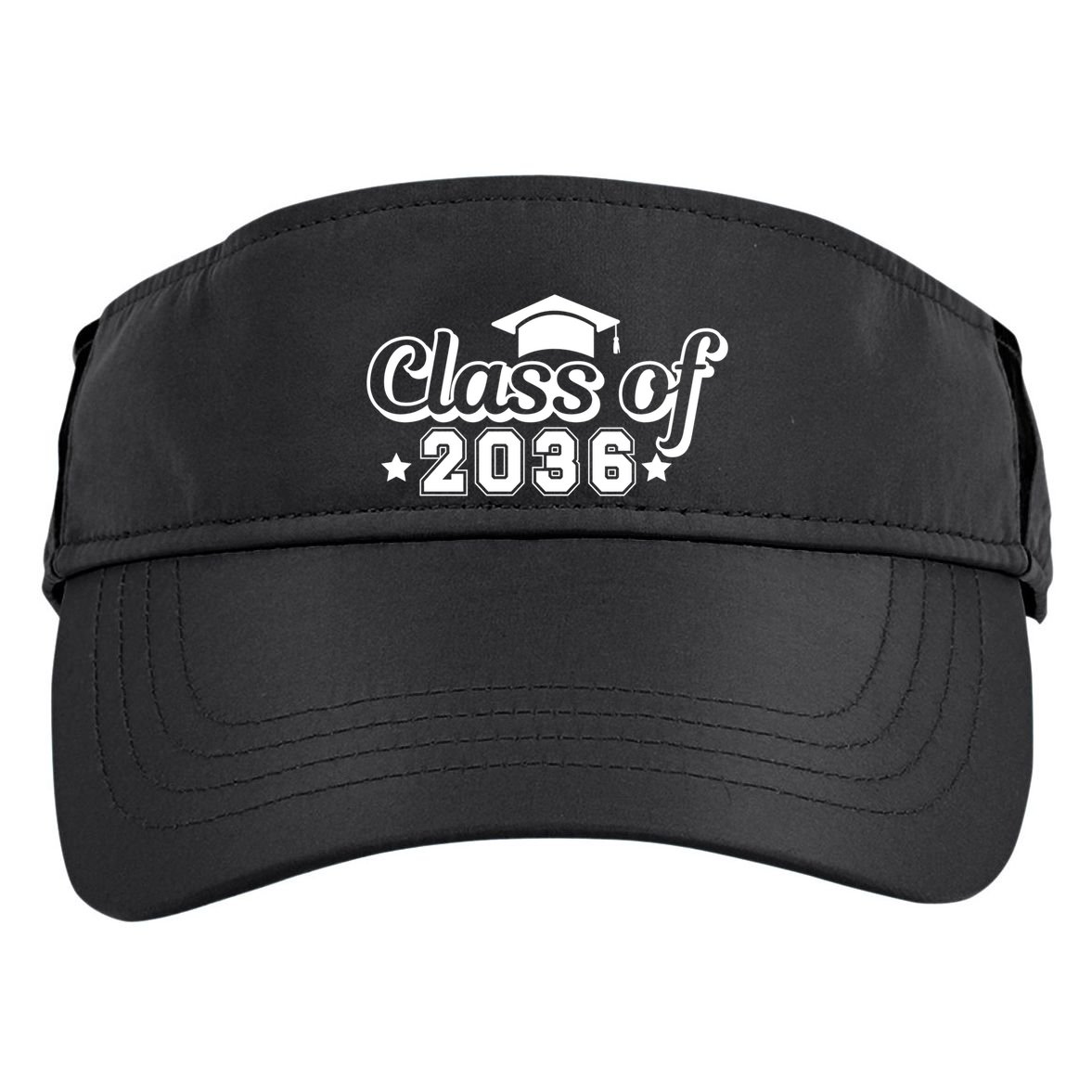 Class Of 2036 Grow With Me Gift First Day Of Kindergarten Gift Adult Drive Performance Visor