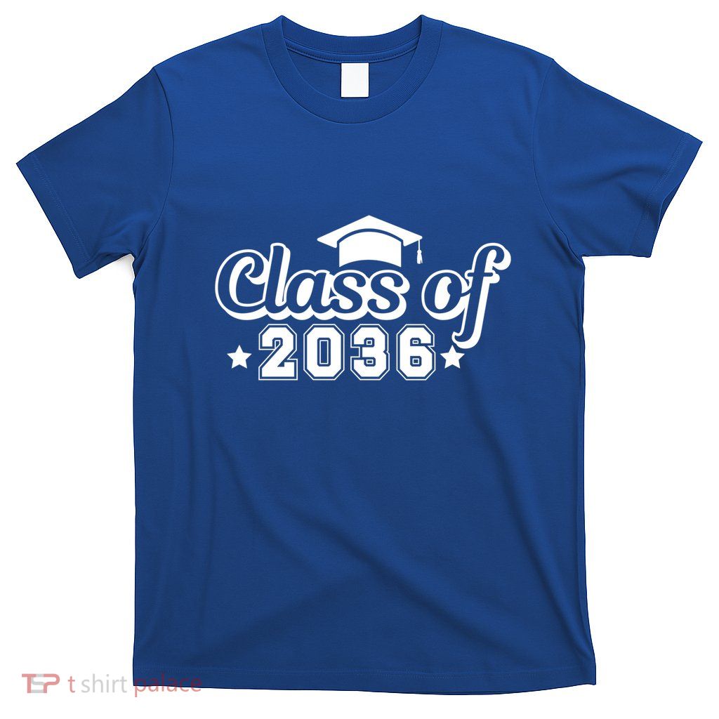 Class Of 2036 Grow With Me Gift First Day Of Kindergarten Gift T-Shirt