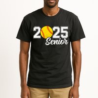 Class Of 2025 Softball Senior Retro Senior 2025 Softball Tall T-Shirt