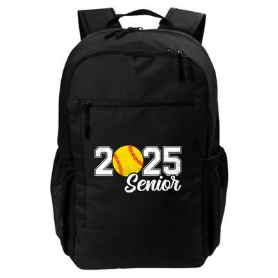 Class Of 2025 Softball Senior Retro Senior 2025 Softball Backpack