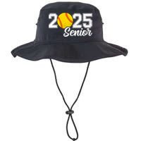 Class Of 2025 Softball Senior Retro Senior 2025 Softball Bucket Hat