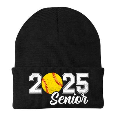 Class Of 2025 Softball Senior Retro Senior 2025 Softball Beanie