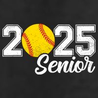 Class Of 2025 Softball Senior Retro Senior 2025 Softball 25L Jumbo Tote