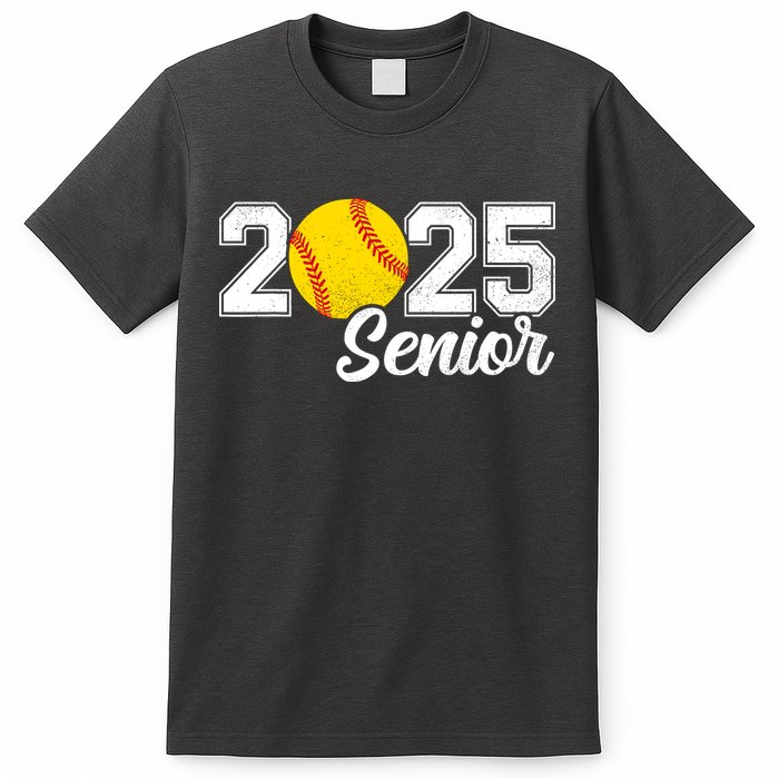 Class Of 2025 Softball Senior Retro Senior 2025 Softball T-Shirt