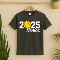 Class Of 2025 Softball Senior Retro Senior 2025 Softball T-Shirt
