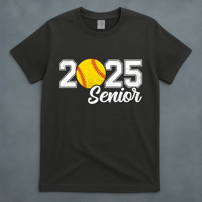 Class Of 2025 Softball Senior Retro Senior 2025 Softball T-Shirt