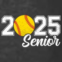 Class Of 2025 Softball Senior Retro Senior 2025 Softball T-Shirt