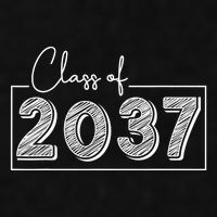 Class Of 2037 Grow With Me Ladies PosiCharge Tri-Blend Wicking Tank