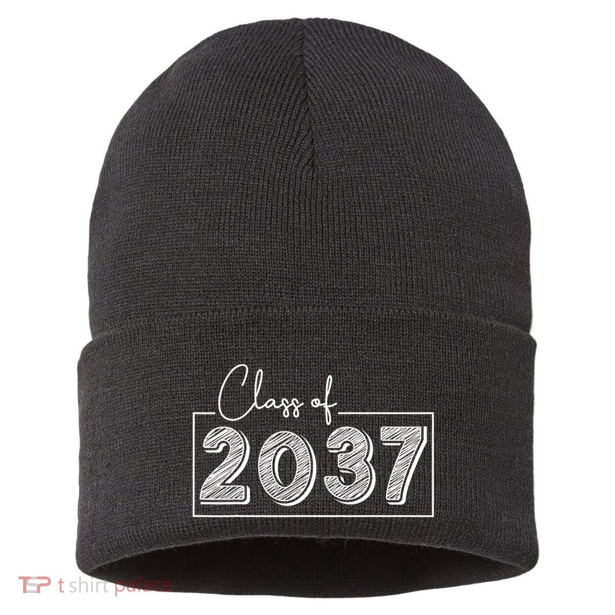 Class Of 2037 Grow With Me Sustainable Knit Beanie