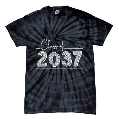 Class Of 2037 Grow With Me Tie-Dye T-Shirt