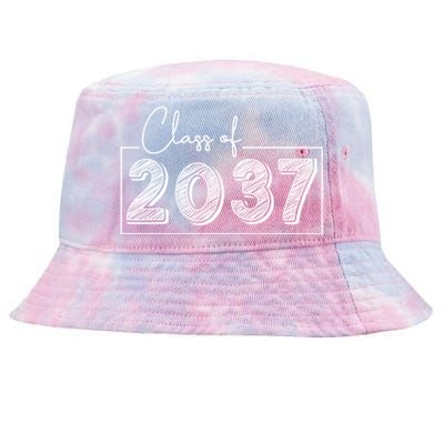 Class Of 2037 Grow With Me Tie-Dyed Bucket Hat