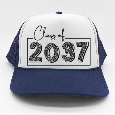 Class Of 2037 Grow With Me Trucker Hat