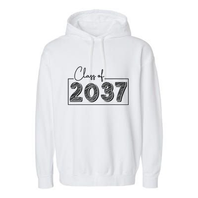 Class Of 2037 Grow With Me Garment-Dyed Fleece Hoodie