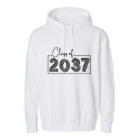 Class Of 2037 Grow With Me Garment-Dyed Fleece Hoodie