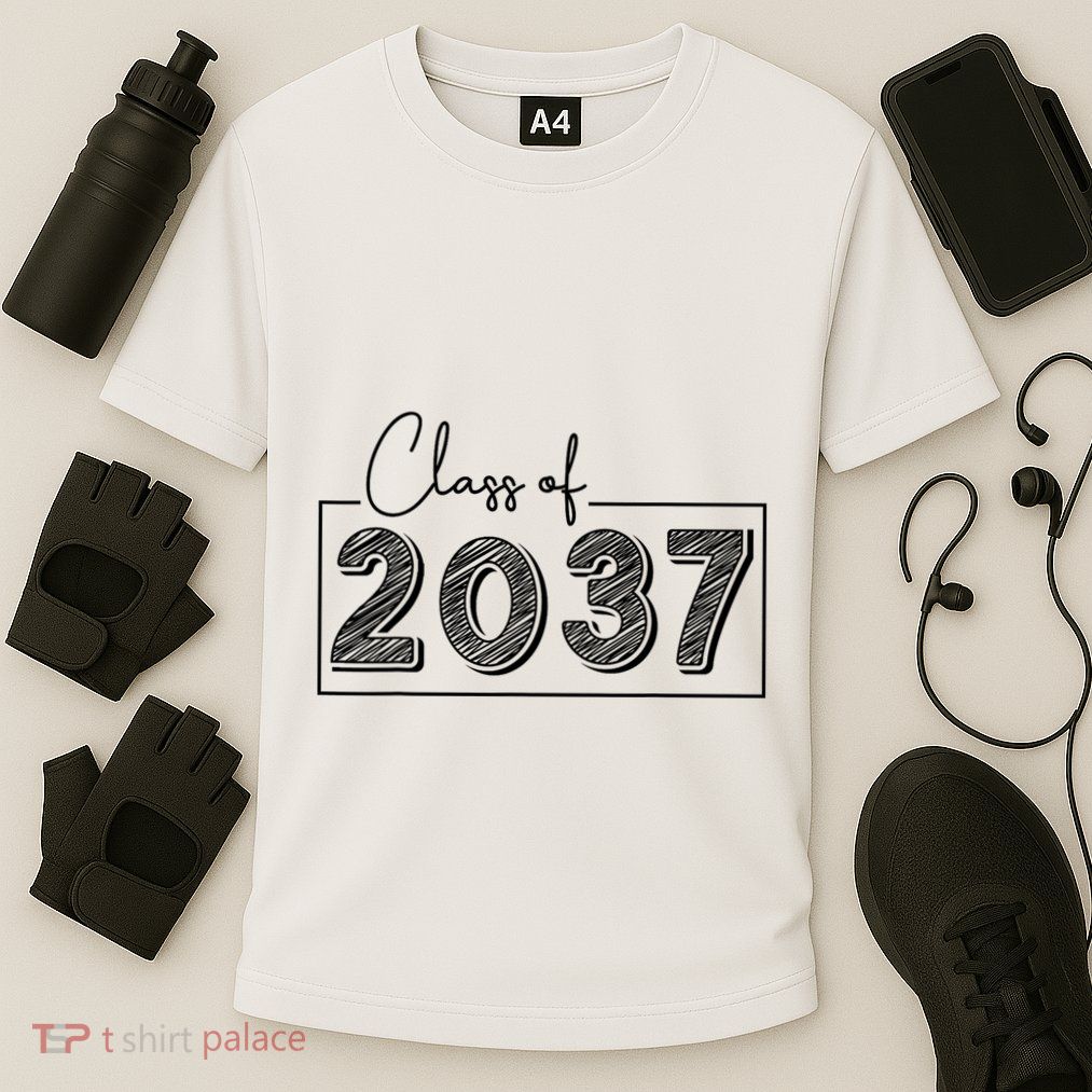Class Of 2037 Grow With Me Cooling Performance Crew T-Shirt