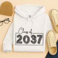 Class Of 2037 Grow With Me Hoodie