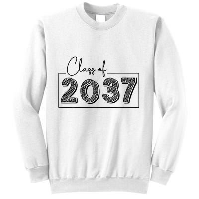 Class Of 2037 Grow With Me Sweatshirt