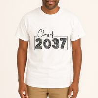 Class Of 2037 Grow With Me Tall T-Shirt