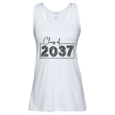 Class Of 2037 Grow With Me Ladies Essential Flowy Tank