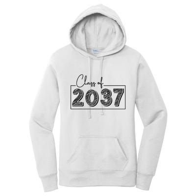 Class Of 2037 Grow With Me Women's Pullover Hoodie