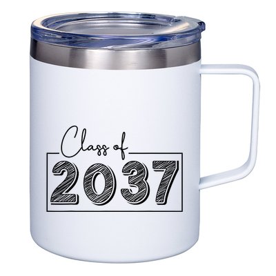 Class Of 2037 Grow With Me 12oz Stainless Steel Coffee Mug