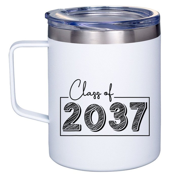 Class Of 2037 Grow With Me 12oz Stainless Steel Coffee Mug