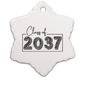 Class Of 2037 Grow With Me Ceramic Star Ornament