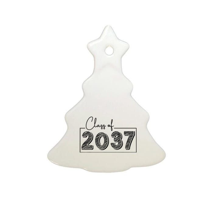 Class Of 2037 Grow With Me Ceramic Tree Ornament