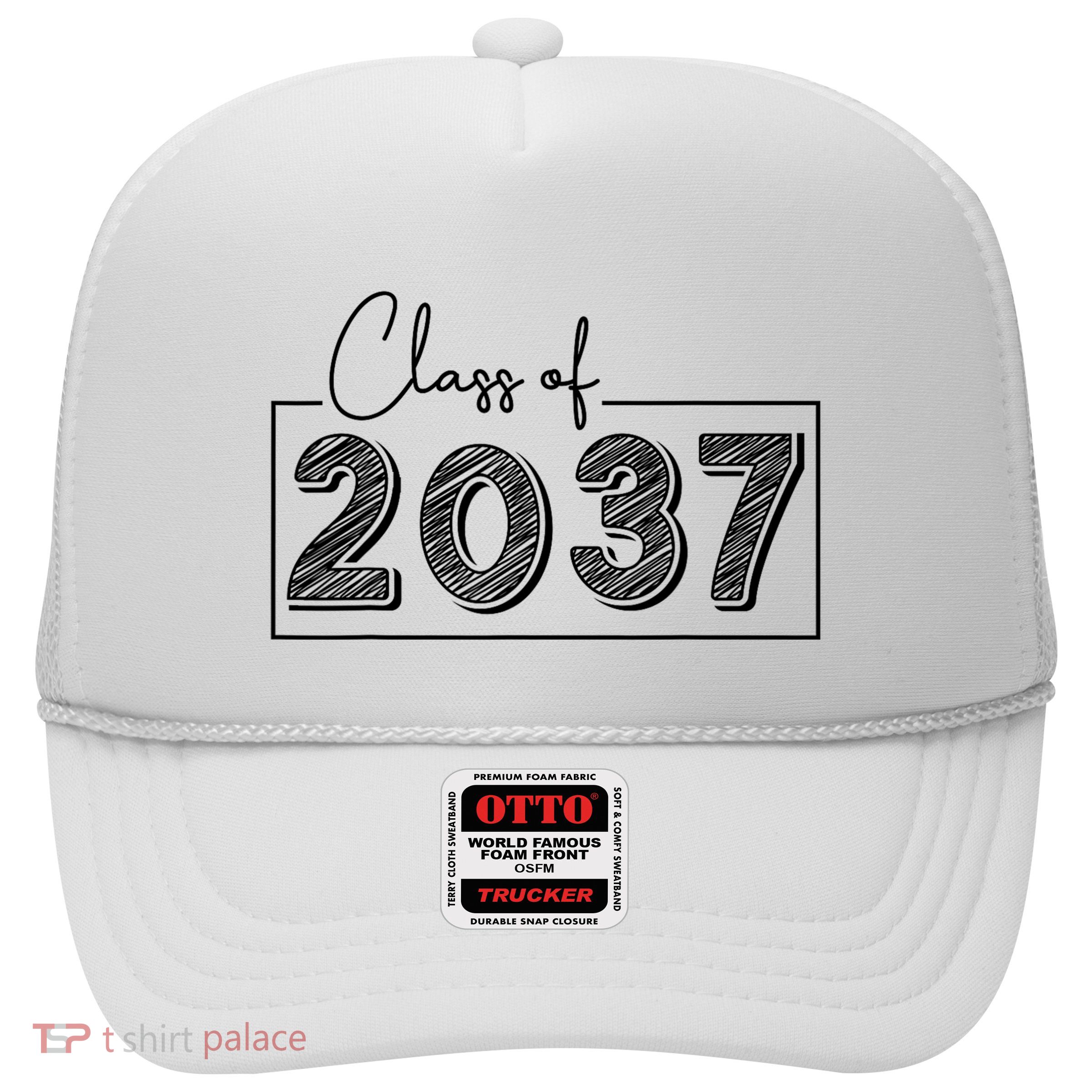 Class Of 2037 Grow With Me Trucker Hat