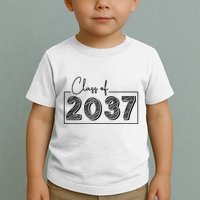 Class Of 2037 Grow With Me Toddler T-Shirt
