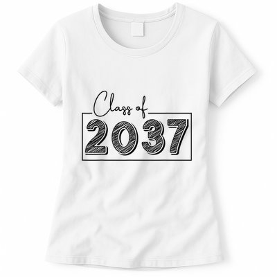 Class Of 2037 Grow With Me Womens T-Shirt