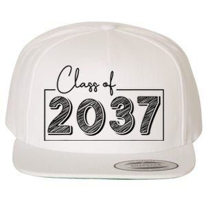 Class Of 2037 Grow With Me Wool Snapback Cap