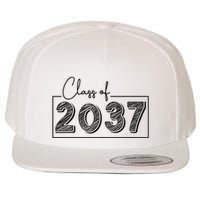 Class Of 2037 Grow With Me Wool Snapback Cap