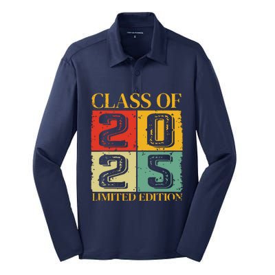 Class Of 2025 Silk Touch Performance Long Sleeve Polo