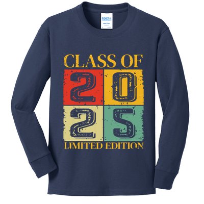 Class Of 2025 Kids Long Sleeve Shirt