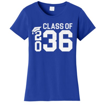 Class Of 2036 Grow With Me Kindergarten Back To School Women's T-Shirt