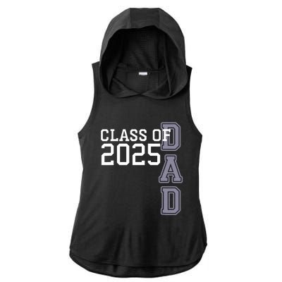 Class Of 2025 Dad Ladies PosiCharge Tri-Blend Wicking Draft Hoodie Tank