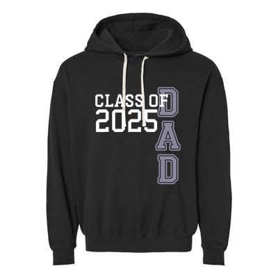 Class Of 2025 Dad Garment-Dyed Fleece Hoodie