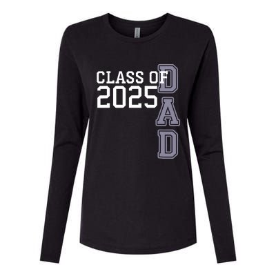 Class Of 2025 Dad Womens Cotton Relaxed Long Sleeve T-Shirt