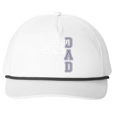 Class Of 2025 Dad Snapback Five-Panel Rope Hat