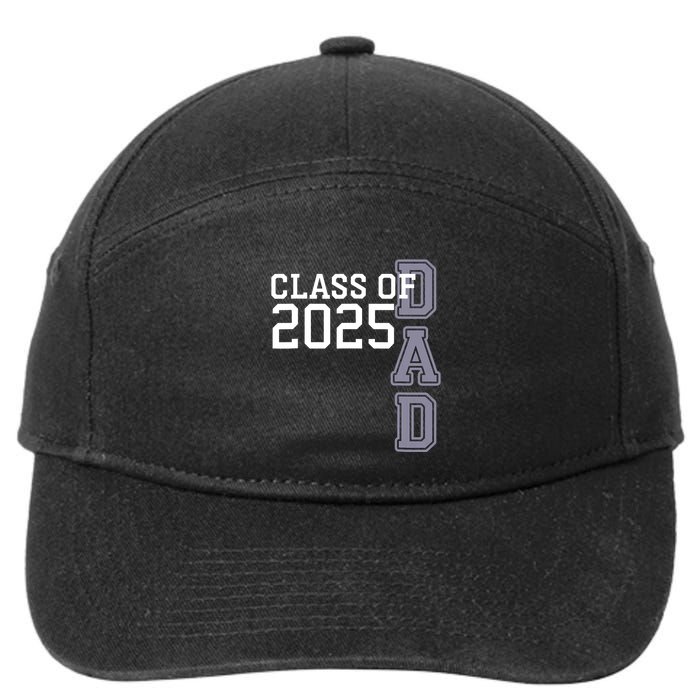 Class Of 2025 Dad 7-Panel Snapback Hat