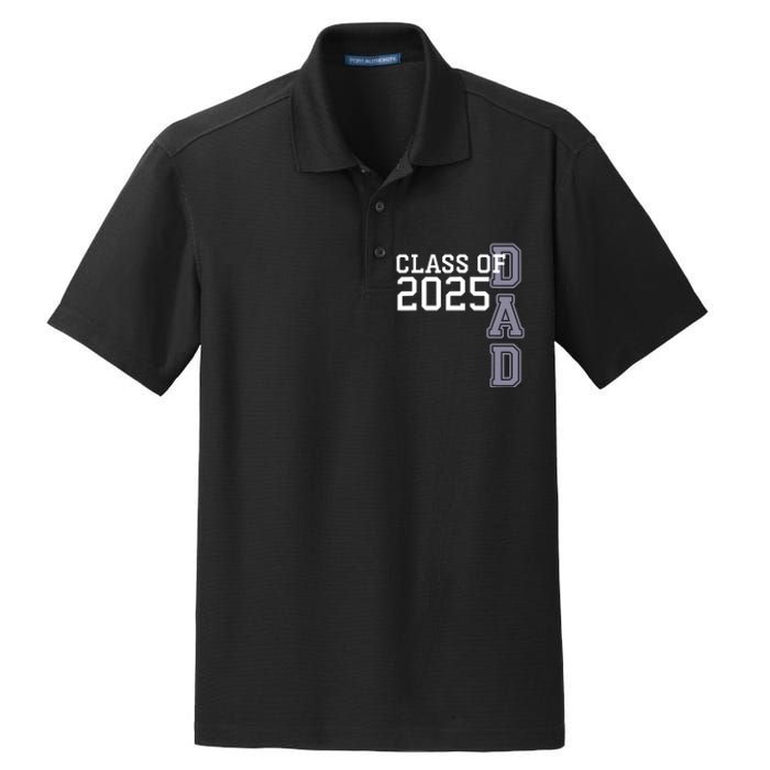 Class Of 2025 Dad Dry Zone Grid Polo