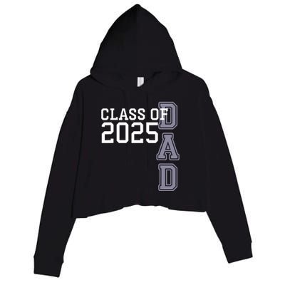 Class Of 2025 Dad Crop Fleece Hoodie