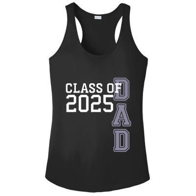 Class Of 2025 Dad Ladies PosiCharge Competitor Racerback Tank