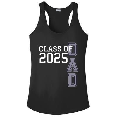 Class Of 2025 Dad Ladies PosiCharge Competitor Racerback Tank