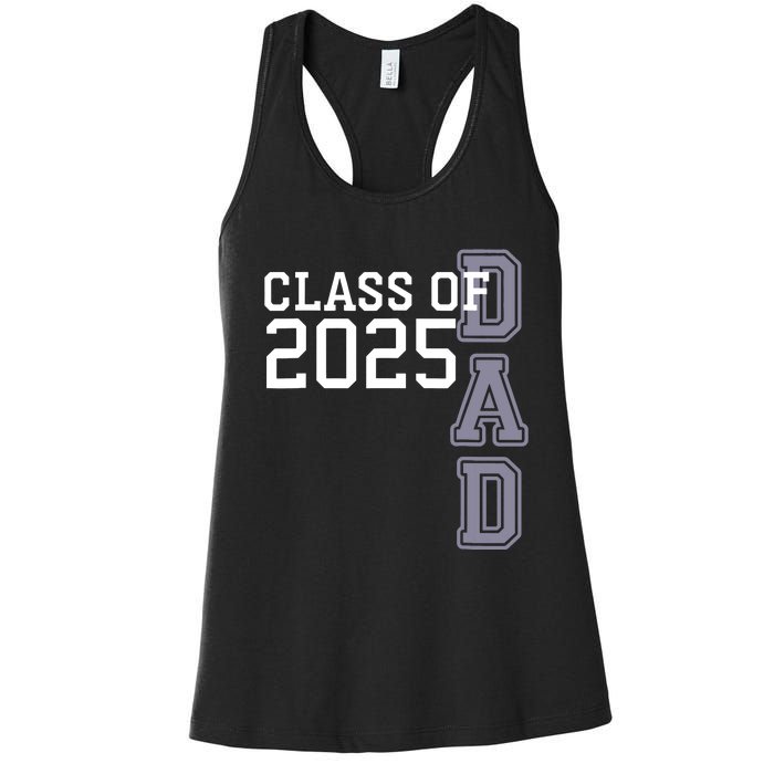 Class Of 2025 Dad Women's Racerback Tank